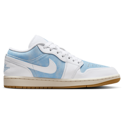 Femme Chaussures - Jordan Aj1 Low - Worn Blue-Gum Light Brown