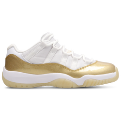 Damen Schuhe - Jordan 11 Retro - White-Mtlc Gold-Team Gold