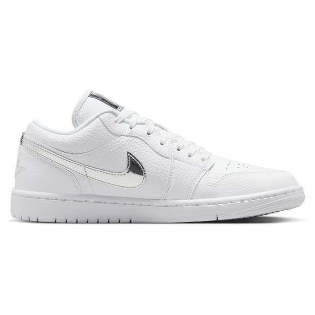 AJ1 Low Damen Sneaker - Weiß - Größe 41 - Leder White 41
