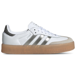 Donna Scarpe - adidas Sambae - Cloud White-Silver Metallic