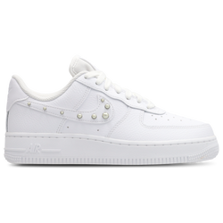Femme Chaussures - Nike Air Force 1 '07 Se - White-White-Mtlc Silver