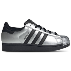 Donna Scarpe - adidas Superstar II - Silver Metallic-Core Black