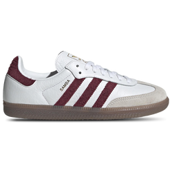 Damen Schuhe - adidas Samba OG - Burgundy-White-Gum5