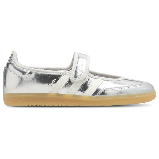 Samba Damen Sneaker - Silber - Größe 40 - Leder Silver 40