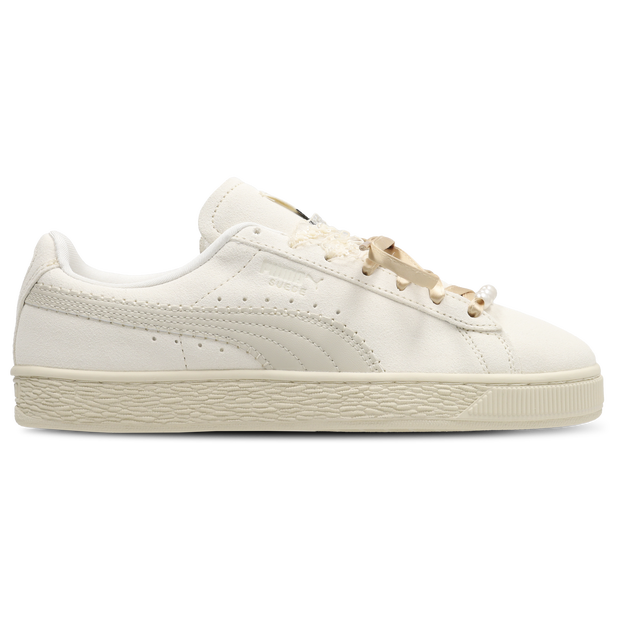 Puma Suede Women's Sneakers - White - Size 7.5 - Suede