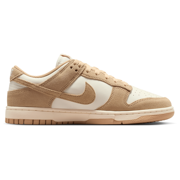Nike Dunk Low semskede damesko - Hvit - IO4244-101