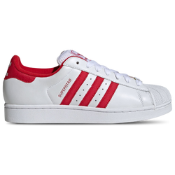 Donna Scarpe - adidas Superstar II - Cloud White-Better Scarlet