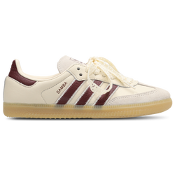 Femme Chaussures - adidas Samba OG - Wonder White-Shadow Red-Gum4