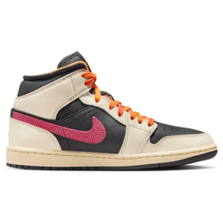 Women Shoes - Jordan Air Jordan 1 Mid Se Edge - Pale Ivory-Black