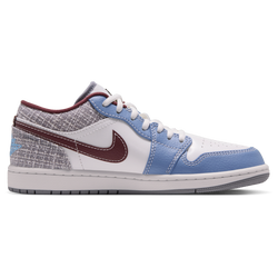 Women Shoes - Jordan AJ1 Low - Summit White-Light Boulder-Summit White