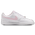 Nike Court Vision Low - Mujer Zapatillas White-Pink Foam