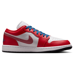 Women Shoes - Jordan AJ1 Low - Track Red-White