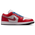 Jordan AJ1 Low - Women Shoes Track Red-White
