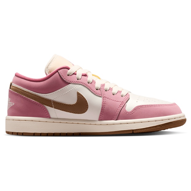 Jordan AJ1 Low Sneakers Dames - Roze - Maat 39 - Mesh/Synthetisch