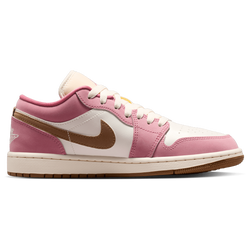 Dames Schoenen - Jordan AJ1 Low - Desert Berry-Light British Tan