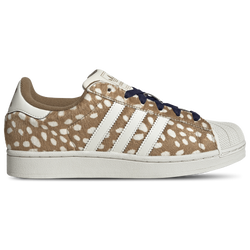 Women Shoes - adidas Superstar II - Brown Desert-Off White