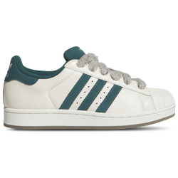 Damen Schuhe - adidas Superstar II - Off White-Rich Green