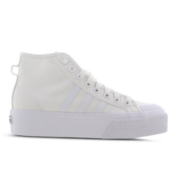 Donna Scarpe - adidas Nizza Platform High - Footwear White-Footwear White-Footwear White