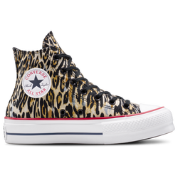Women Shoes - Converse Ctas Lift Hi - Black-White-Red