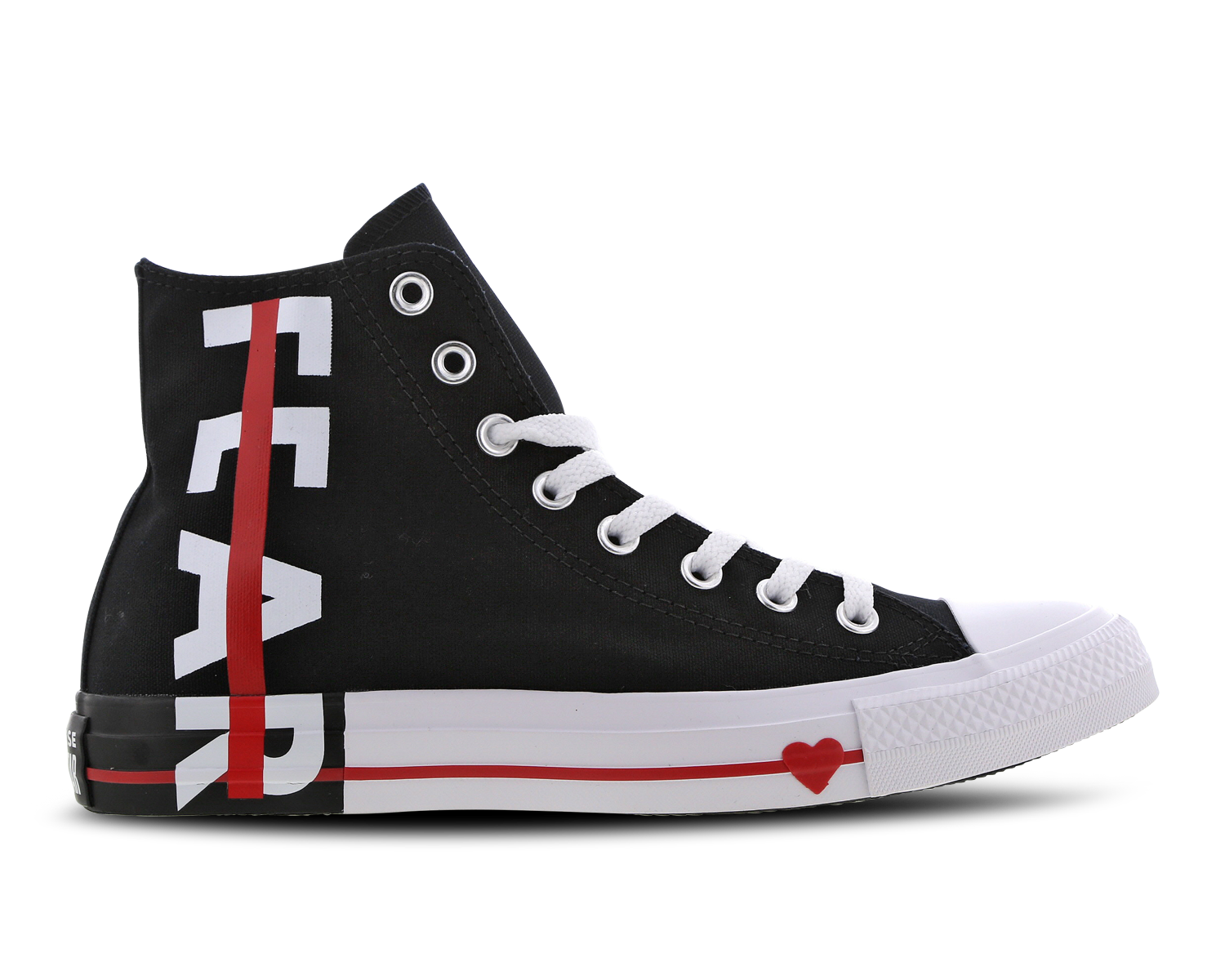 black and red jordan ones