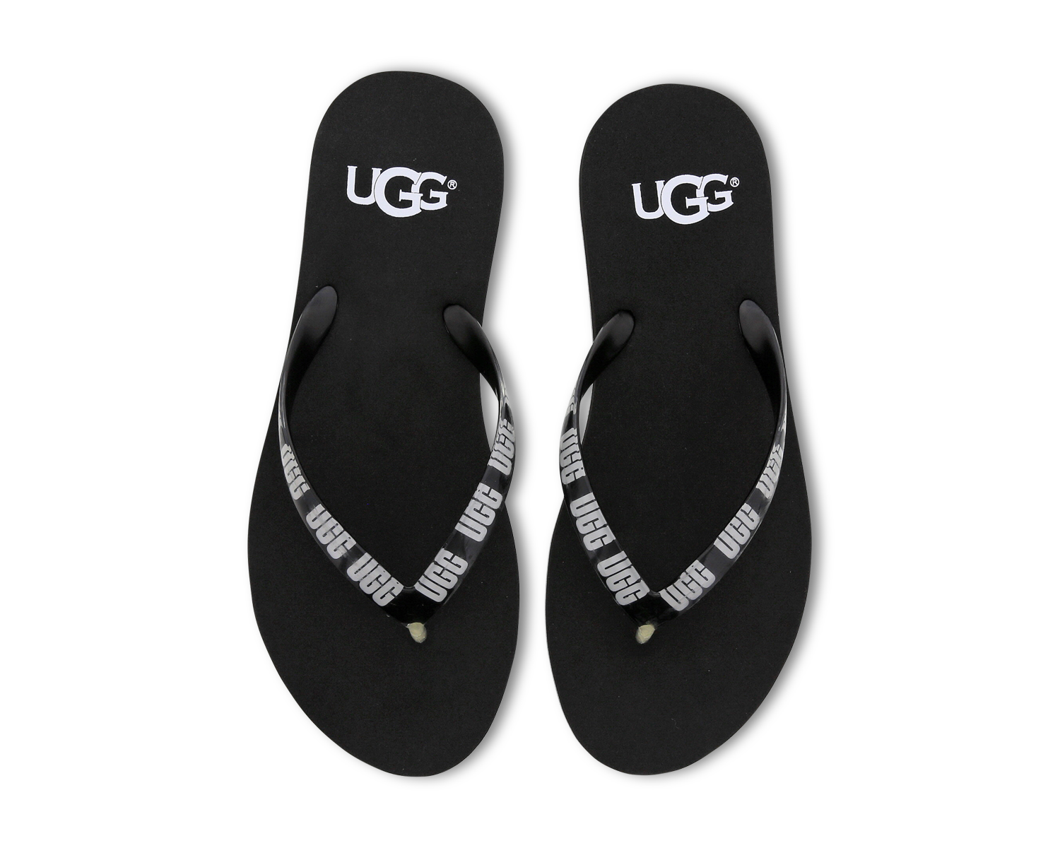 ugg white flip flops