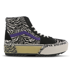 Femme Chaussures - Vans Sk8-Hi Stacked - Black-White-Marshmallow
