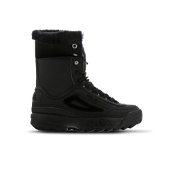 Women Boots - Fila Disruptor Sneaker Boot #1 - Black-Black