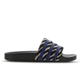 Beige-Black-Blue - E-ADI OUT LOUD ADILETTE ANIMAL