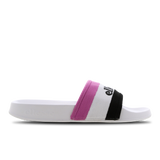 White-Black-Pink - C-ELL BORGARO SLIDE TEXT WHT/BLK/PINK