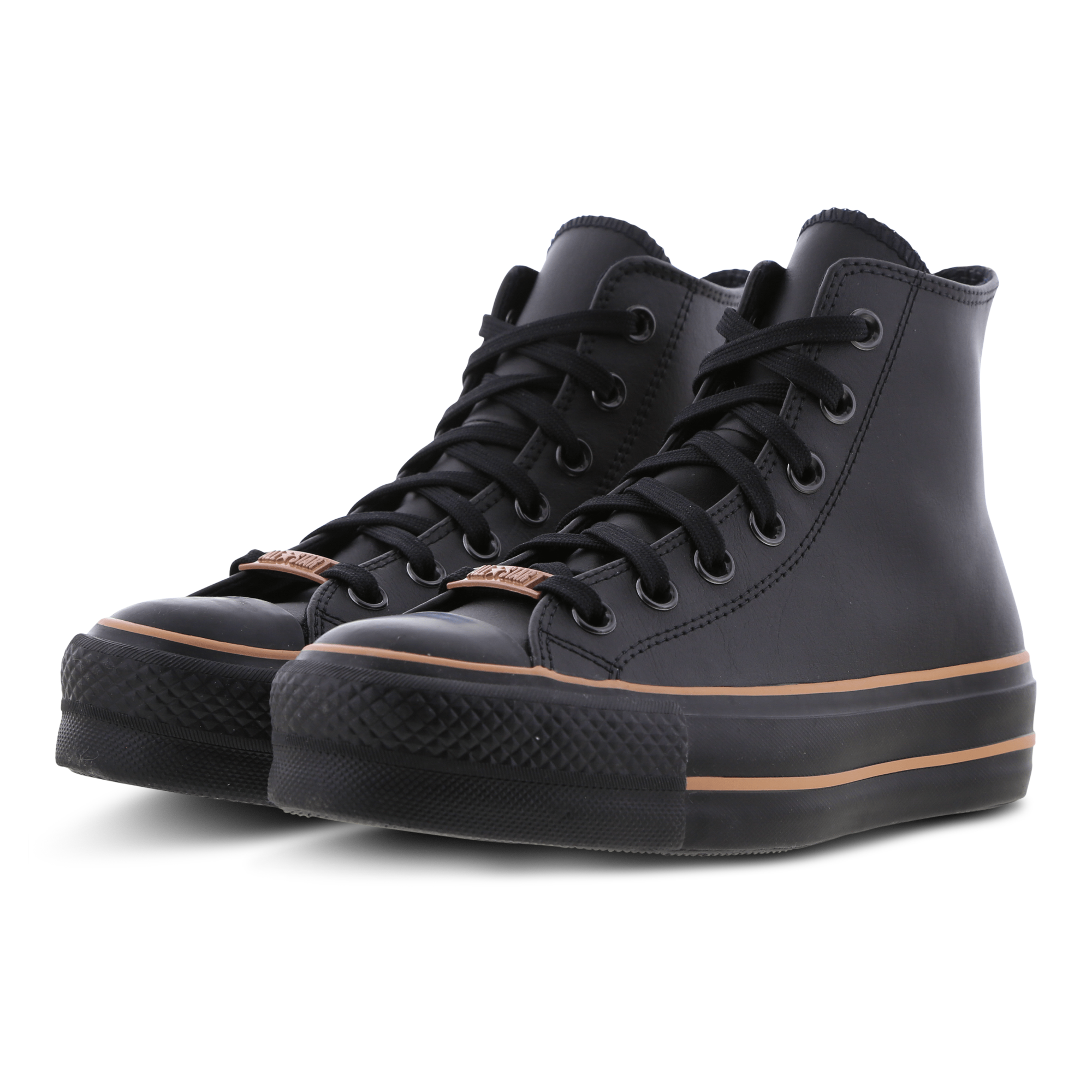 converse black and rose gold