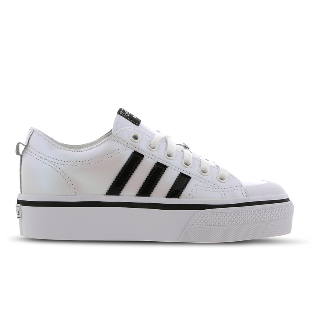 Adidas nizza femme clearance blanche