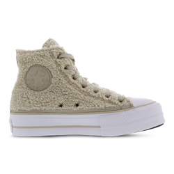 Dames Schoenen - Converse CTAS Lift Platform High - Beach Stone-Beach Stone-White