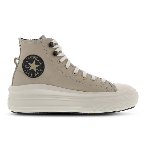 Image of Converse Ctas Move Platform High female Scarpe - Beige - Tessile - Foot Locker035