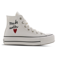 Women Shoes - Converse Chuck Taylor All Star Hi Lift - Vintage White-Egret-Black