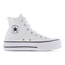 Converse Chuck Taylor All Star Platform High - Damen Schuhe White-Black-White