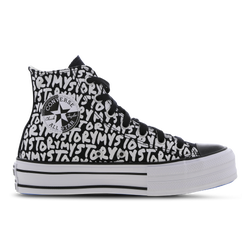 Women Shoes - Converse Chuck Taylor All Star Platform High - Black-Egret-Digital Blue