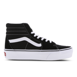 Women Shoes - Vans Sk8-Hi Platform - Black-True White