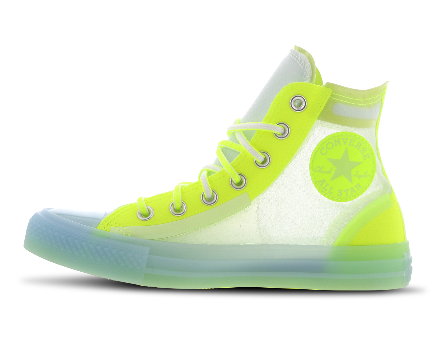 converse jaune fluo