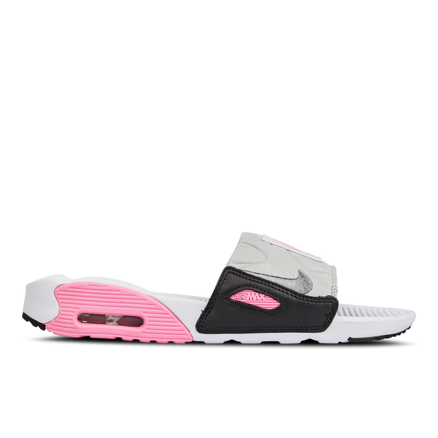 Klapki damskie Nike Air Max 90 - Biel - CT5241-100