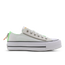 Converse Chuck Taylor All Star Lift Ox - Women Shoes White-Illusion Green-White