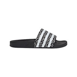 Women Flip-Flops and Sandals - adidas Adilette Slide - Black-White-Black