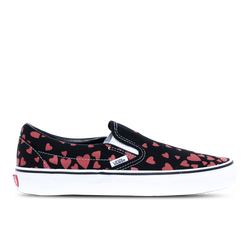 Women Shoes - Vans Slip-on Tie Dye - Black-Racing Red