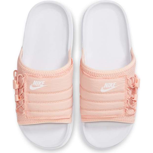 Nike Womens WMNS Asuna White Washed Coral Slides CI8799-100 - CI8799-100
