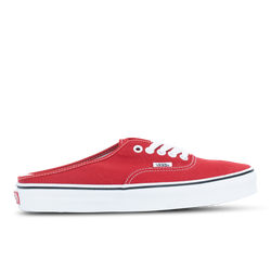Women Shoes - Vans Authentic - Racing Red-True White