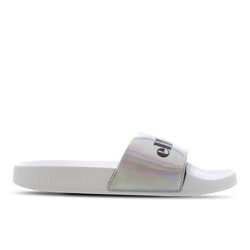 Women Shoes - Ellesse Flippo - White-Silver-White