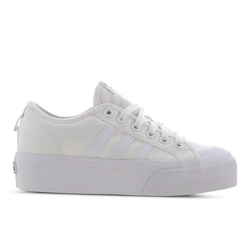Women Shoes - adidas Nizza Platform - White-White