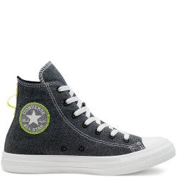 Women Shoes - Converse Chuck Taylor All Star High - Black-Lemon Venom-White