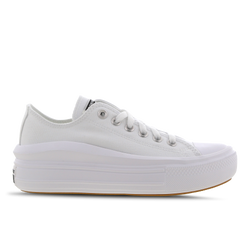 Femme Chaussures - Converse Chuck Taylor All Star Platform Move Low - White-White-White