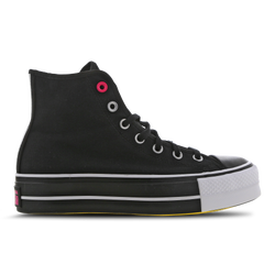 Donna Scarpe - Converse Chuck Taylor All Star Lift Hi - Black-White-Yellow