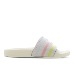 Women Shoes - adidas Adilette - Cream White-Icy Pink-Yellow Tint